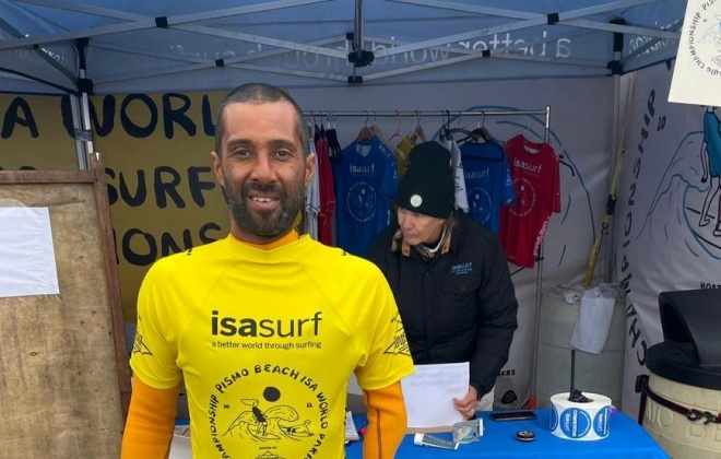 Camilo Abdula sagrou-se campeão europeu de surf adaptado