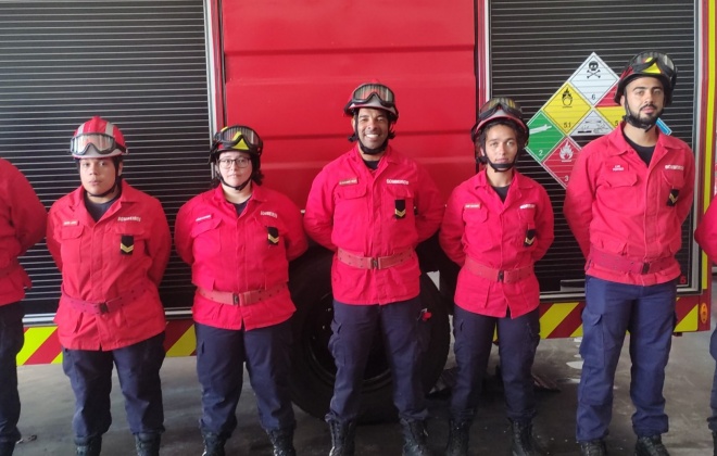 Bombeiros de Sines realizaram cerimónia de promoção de bombeiros