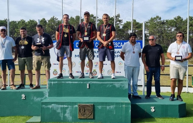 Fernando Sebastião sagrou-se Campeão Nacional de Fosso Olímpico