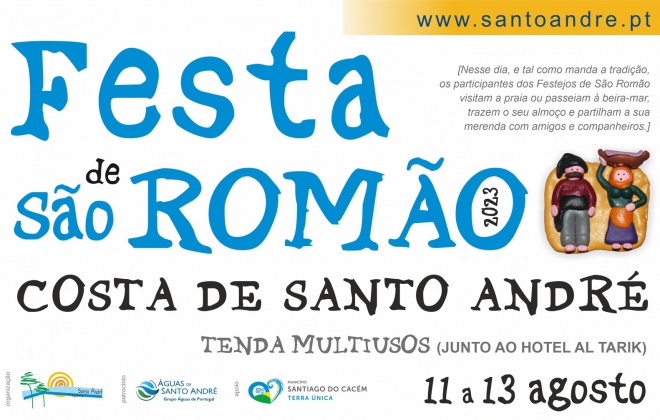 Costa de Santo André recebe as Festas de São Romão de 11 a 13 de agosto