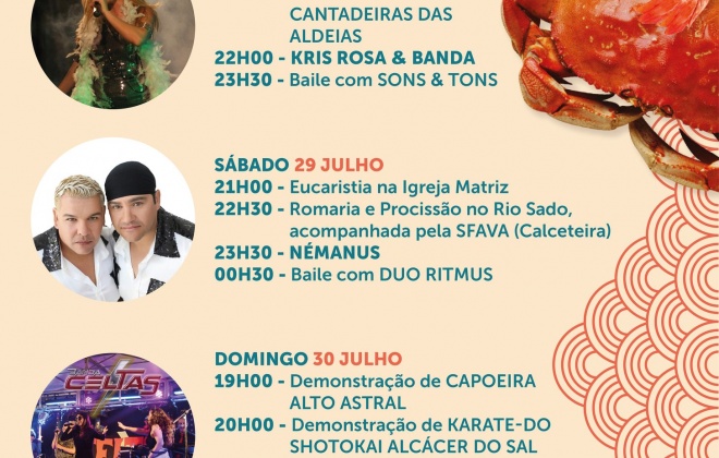 Começa hoje o Festival Sabores do Sado em Alcácer do Sal