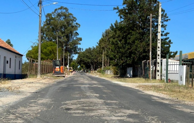 Obra de requalificação da Estrada Municipal 543 em Grândola já arrancou