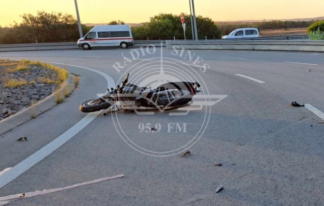 Despiste de mota provoca dois mortos em Sines