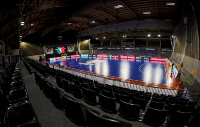 Jogo Sporting-Benfica da Supertaça de futsal, joga-se em Sines