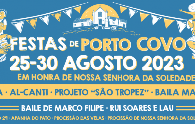 Aldeia de Porto Covo vai estar em festa de 25 a 30 de agosto