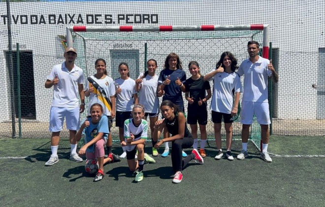 Sinesfute realizou “Clinica de Verão” destinada ao futebol feminino
