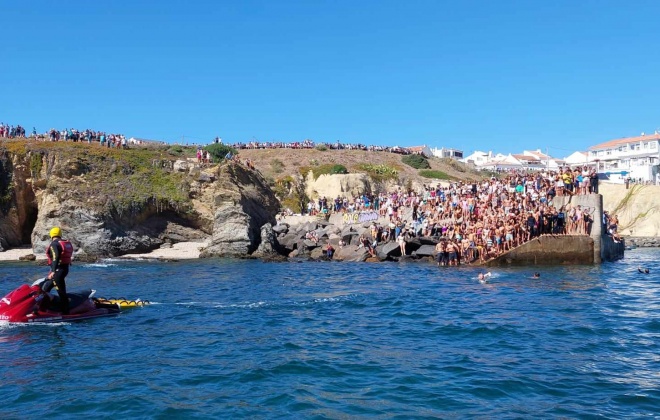 Apanha do pato decorreu esta tarde em Porto Covo