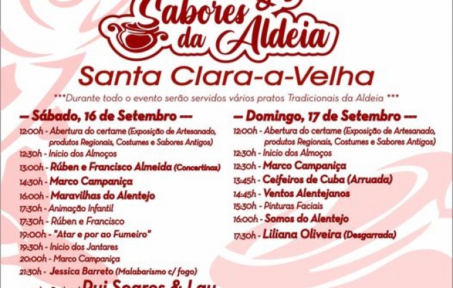 Aldeia de Santa Clara-a-Velha recebe o Festival do Achigã durante este fim de semana