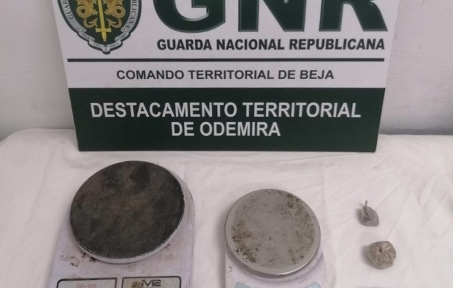 GNR deteve três homens em São Teotónio por tráfico de droga