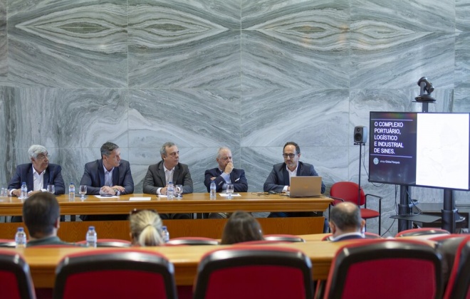 Delegação da prefeitura de Santos visitou Sines no dia 3 de outubro