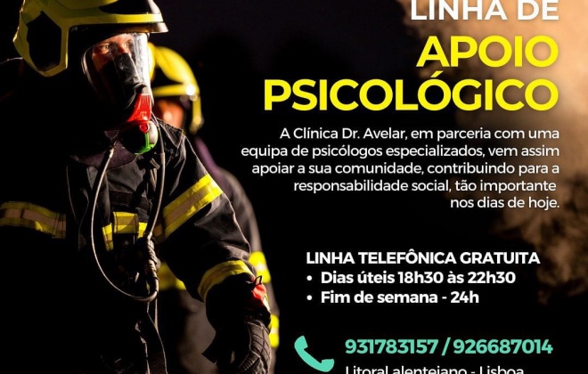 Cercal do Alentejo recebe apresentação da “Linha de apoio psicológico a Bombeiros”