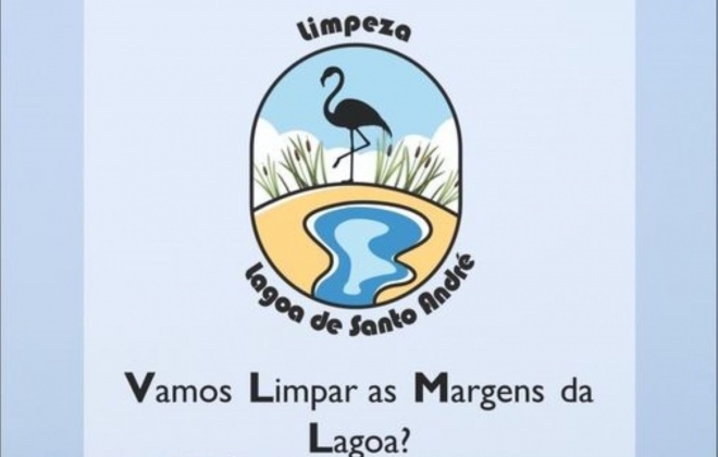 Margens da Lagoa de Santo André recebem ação de limpeza neste sábado