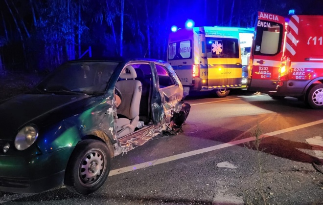 Colisão provoca ferido ligeiro em Odemira