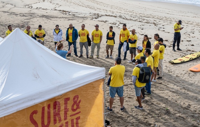 Sines recebeu hoje a formação “Surf & Rescue”