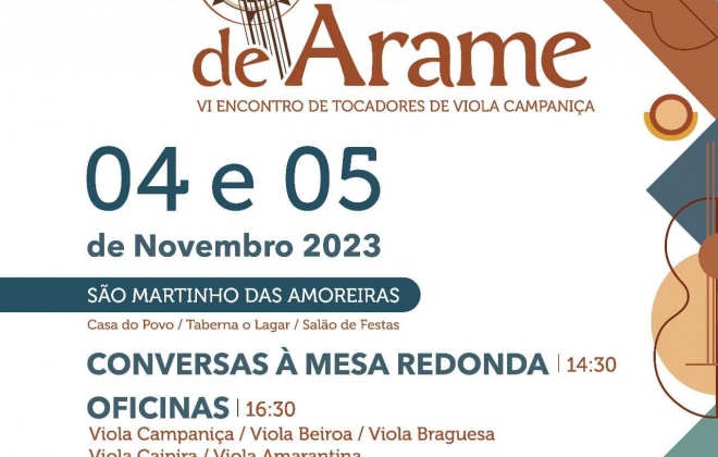 São Martinho das Amoreiras recebe Encontro de Violas de Arame