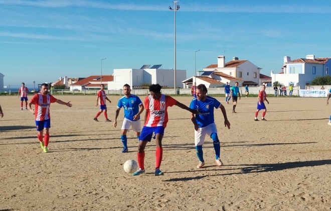 Porto Covo e Alvaladense empataram a dois golos