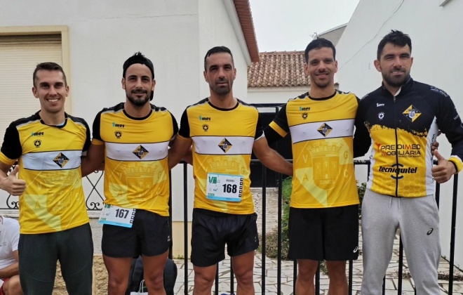 Atletismo do Vasco da Gama presente no 7.º Trail Vitoriano em Ermidas-Sado