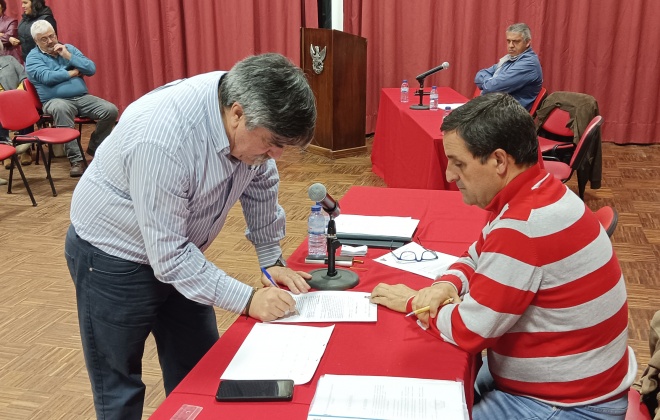 Aureliano Guedes foi reeleito presidente da Associação Humanitária de Bombeiros Voluntários de Sines