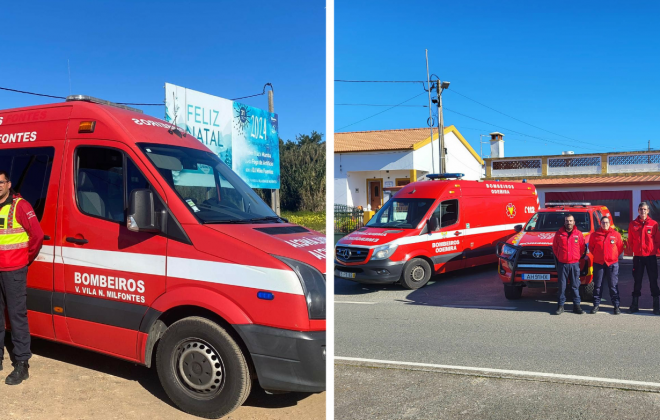 Bombeiros reforçam meios de socorro durante o Natal e Ano Novo