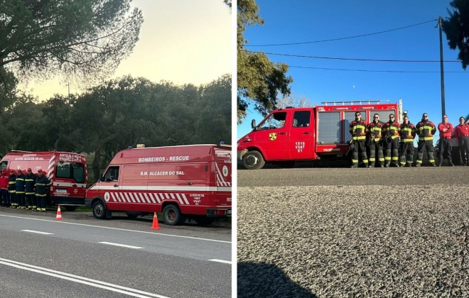 Bombeiros do Alentejo Litoral reforçam meios de socorro durante o Ano Novo