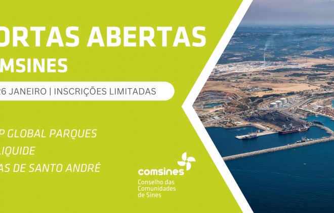 COMSINES realiza a iniciativa “Portas Abertas” no próximo dia 26 janeiro