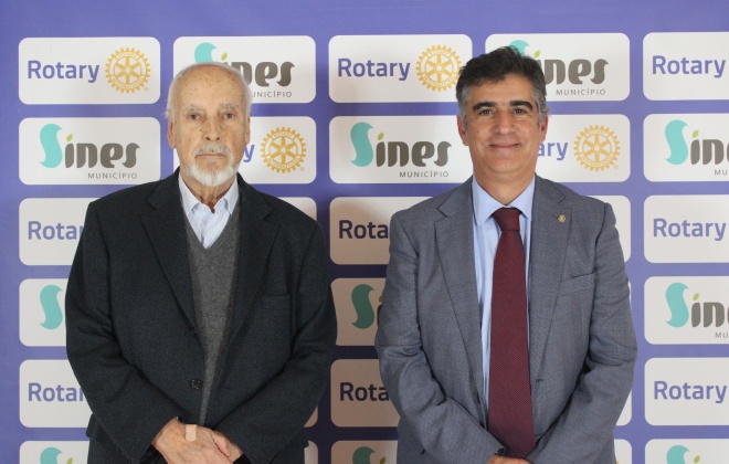 Rotary Clube de Sines realizou Jantar Palestra José Vera Jardim