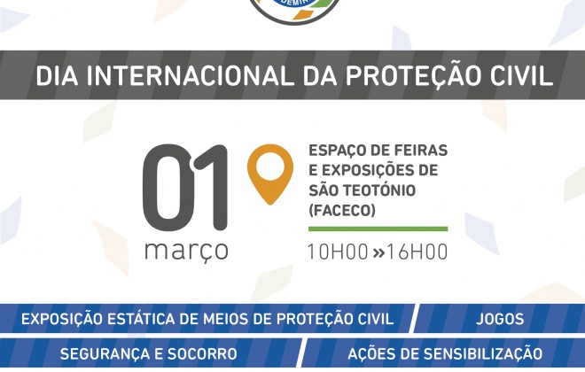 Município de Odemira assinala Dia Internacional da Proteção Civil