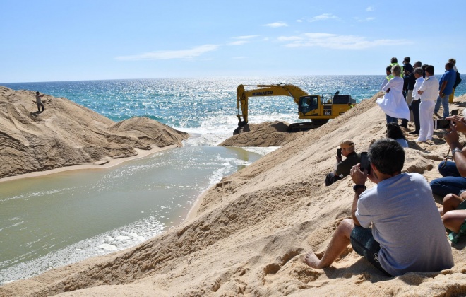 Lagoa de Santo André vai ser aberta ao mar no dia 8 de abril