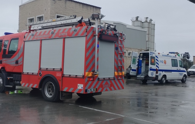 Bombeiros de Sines participaram em exercício de resgate e salvamento