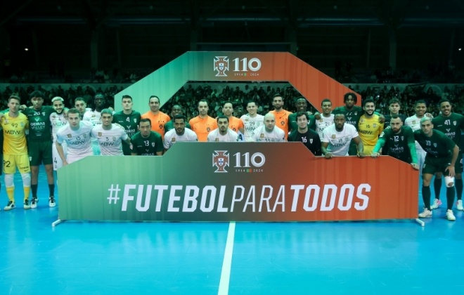 Sporting e Sporting de Braga disputam a final da Taça de Portugal de Futsal masculina neste sábado