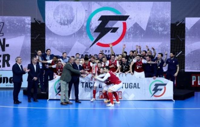 Sporting de Braga conquistou a Taça de Portugal de Futsal