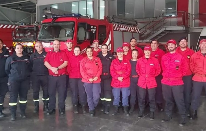 Quartel dos Bombeiros de Sines recebeu ação de formação em TAT