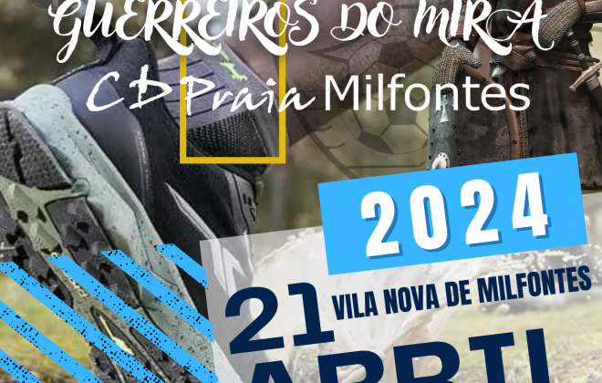 Vila Nova de Milfontes recebe o primeiro Trail “Guerreiros do Mira” no dia 21 de abril