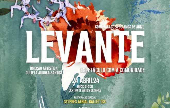 Teatro do Mar envolve comunidade para celebrar Abril em Sines