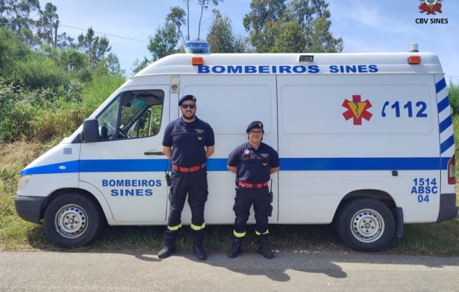 Bombeiros do Alentejo Litoral estiveram empenhados na prevenção ao BP Ultimate Rally Raid Portugal 2024