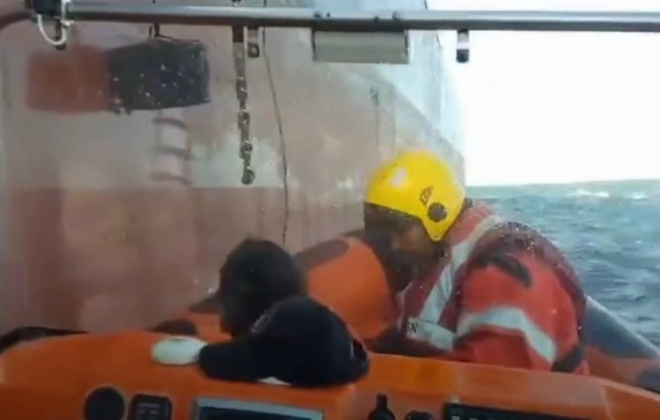 Estação Salva-vidas de Sines resgata tripulante de navio mercante ao largo de Sines