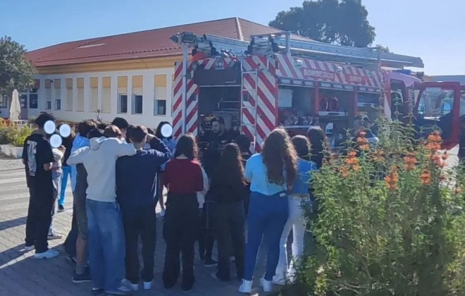 Bombeiros de Sines realizaram iniciativa na Escola Poeta Al Berto em Sines