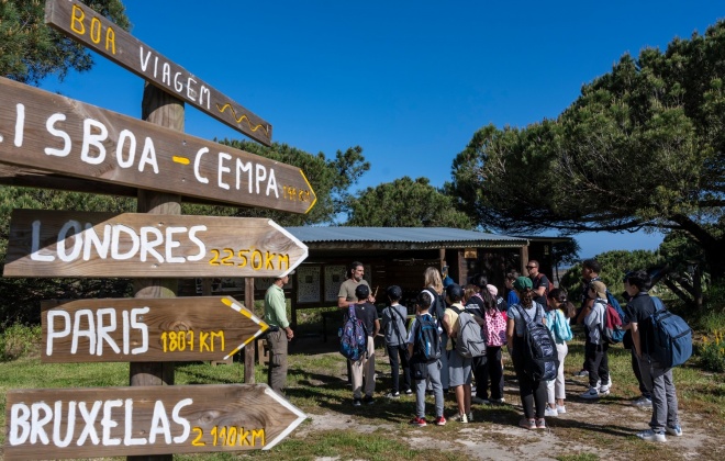 Município de Sines promoveu a atividade "Estação Ornitológica Nacional + Percurso do Salgueiral da Galiza"
