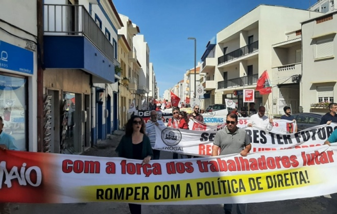 Sines comemora o Dia do Trabalhador com concentração e desfile