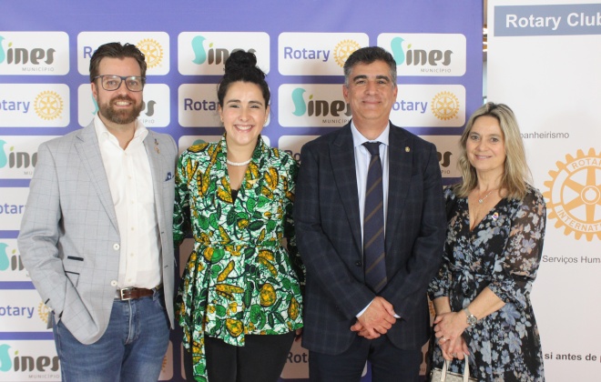 Rotary Clube de Sines realizou Jantar Palestra com Estrela Matilde