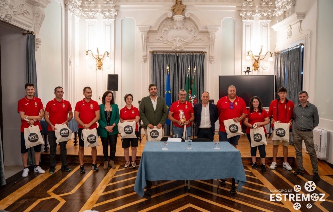 Seleção Portuguesa de Fosso Olímpico de partida para Itália