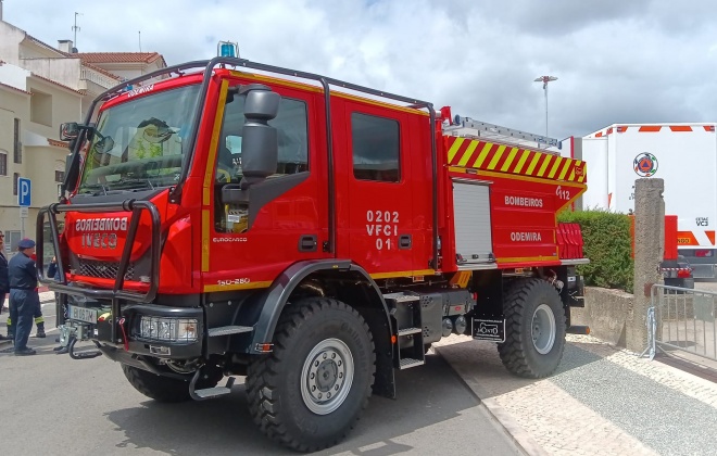 Bombeiros de Odemira receberam viatura de combate a incêndios no âmbito do PRR