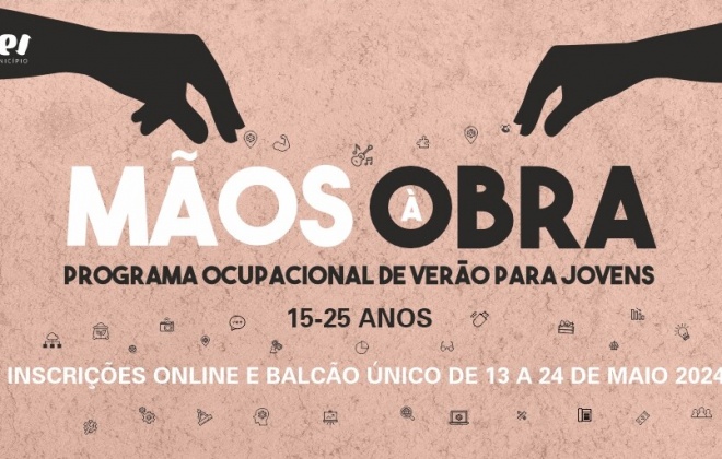 Câmara de Sines com inscrições abertas para o programa "Mãos à Obra"