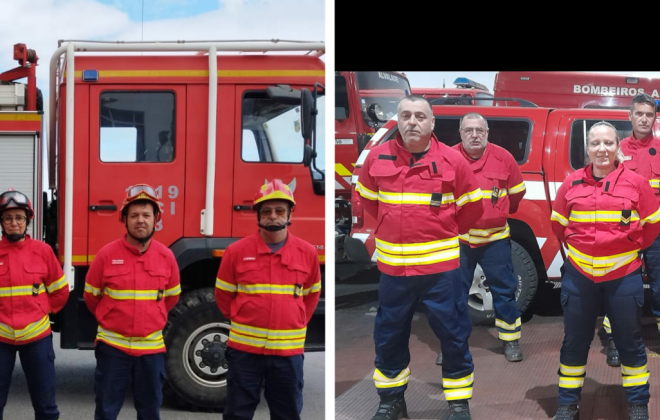 Bombeiros de Cercal do Alentejo e Alvalade reforçam meios de combate a incêndios