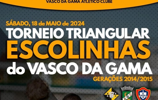 Vasco da Gama de Sines organiza Torneio de Escolinhas neste sábado