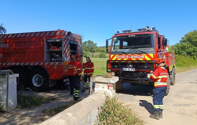 Dispositivo de combate a incêndios no Alentejo Litoral foi reforçado em 2024