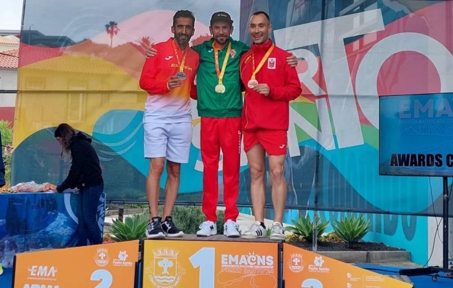 Edgar Matias sagrou-se Campeão Europeu M45 e Campeão Europeu por equipas M45