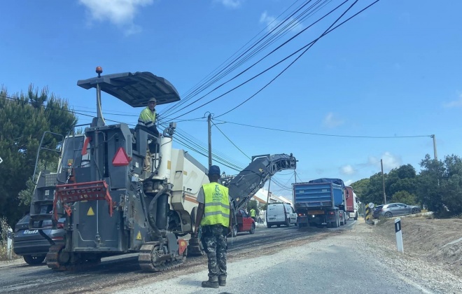 Infraestruturas de Portugal já iniciou a reparação do pavimento da ER261 em Melides