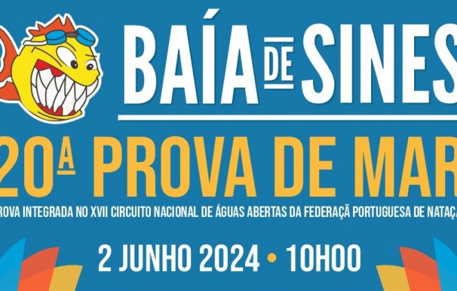 20ª Prova de Mar "Baía de Sines" realiza-se no dia 2 de junho 2024