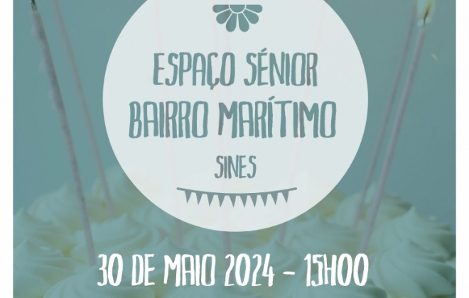 Espaço Sénior do Bairro Marítimo comemora 15 anos nesta quinta-feira